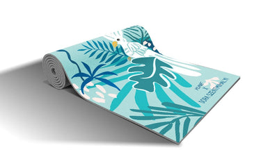 Yoga Mat | 6mm Thick | Birds | Non-Slip | Eco Friendly | Yune Yoga | Cacadus-1
